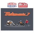 thumbnail image 1 of Diecast Figure Set American Diorama Motomania 7 1/64 Scale, 1 of 4