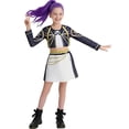 thumbnail image 2 of G'irl's Halloween Costume, Popular Singer Idol Group Cosplay Dress Up Outfits, 3D Printed Jacket Tank Top Shorts Set, Birthday Party & Fancy Dress Costume, 2 of 4
