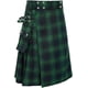 thumbnail image 1 of Usthirit Scottish Mens Kilt Traditional Highland Tartan Utility Kilt, 1 of 3