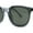 Slate Green, variant on Stylish Inset Lens Horn Rim Retro Plastic Sunglasses Slate Green