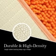 thumbnail image 3 of PandaTop Bathroom Bath Rug 24x16inch, Thick Soft Absorbent Chenille Bath Rugs with Non-Slip Rubber Backing Quick Dry Mats, Machine Washable Rugs for Bathroom, Shower, and Tub,Orange, 3 of 9