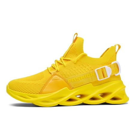 

Men‘s Mesh Breathable Running Shoes Soft Thick Solehole Sport Sneakers For Outdoor Jogging Hiking Walking