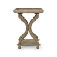 thumbnail image 2 of Noble House Emerald French Country Accent Table,Natural Wood Finish, 2 of 8