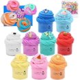 thumbnail image 1 of Super Clay Slime DIY Soft & Squishy Clay Scented Slime Sensory Clays, Butter Slimes Kit Non Sticky Stretchy Fluffy Party Favors Gift Set Stress Relief Toy Birthday for Girls and Boys(50ml), 1 of 9