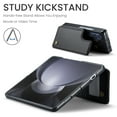 thumbnail image 5 of Feishell for Samsung Galaxy Z Fold5 Case with Card Holder, Wallet Case for Women Men with RFID Blocking, Durable PU Leather Kickstand Magnetic Clasp Shockproof Phone Case,Black, 5 of 8