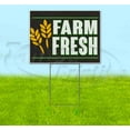 thumbnail image 1 of Farm Fresh (18" x 24") Yard Sign, Includes Metal Step Stake, 1 of 6