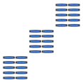 thumbnail image 2 of Wweixi 10piece Waterproof Car Signal Light For Enhanced Visibility Better Illumination Boat Signal Light blue 3Set, 2 of 6