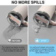 thumbnail image 5 of Silicone Anti Overflow Plug Second Generation Cover Accessories Accompanying Cup Silicone Plug 3 Piece Set, 5 of 5