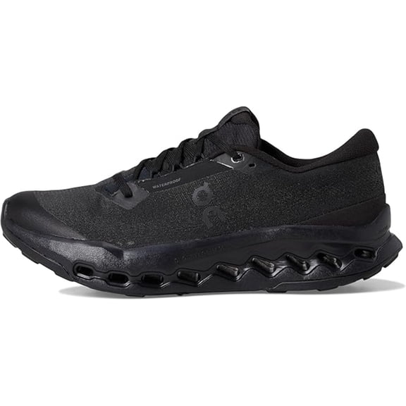 On Men's Cloudsurfer Trail 2 Black/Black 3MF30241043-12