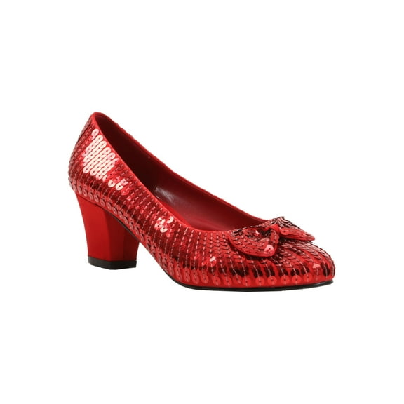 Child Red Sequin Shoes