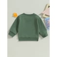 thumbnail image 4 of Bagilaanoe Toddler Baby Girl Boy Casual Sweatshirt Long Sleeve Pullover 6M 12M 18M 24M 3T 4T Kids Fall Loose Tee Tops, 4 of 8