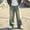 Blue, variant on Big Kids Boys Retro Washed Wide Leg Jeans, American Street Style Loose Denim Pants, Fashion Long Trousers Black 13 Years