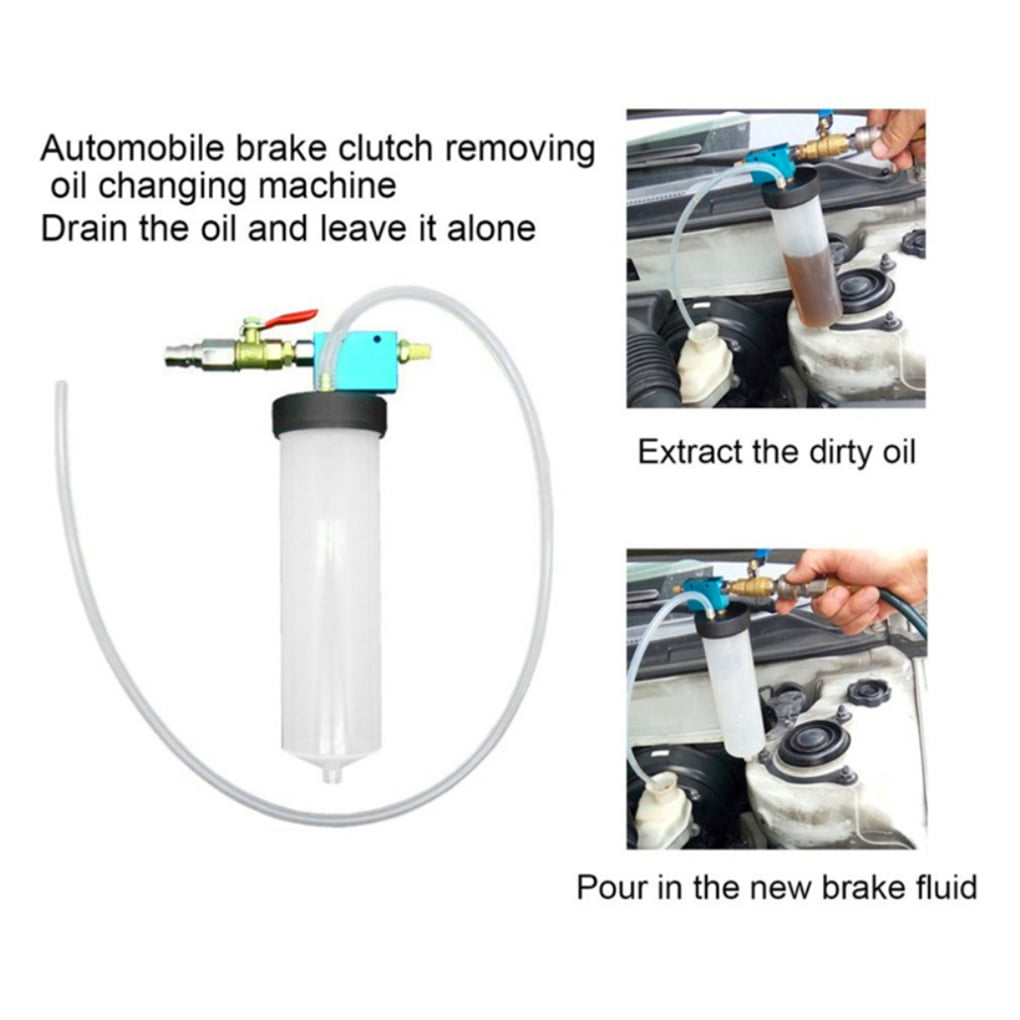 YlRNhe Car Vehicle Brake System Fluid Bleeder Kit Hydraulic Clutch Oil Exchange Tool Fluid Oil Change Replacement Hand Tool 