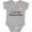 AC-Heather Grey, variant on I Love My Godmother Girls Baby Bodysuit