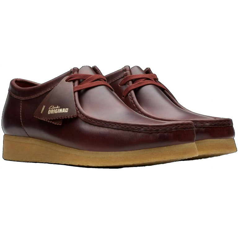 靴 Clarks Originals Wallabee Clarks Originals - Wallabee in Black Leather – gravitypope