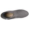 thumbnail image 4 of Botas Tobillo Cremallera Tacón Alto Media Pierna Gris 23cm, 4 of 7