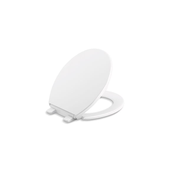 Tapa de inodoro KOHLER Brevia 4775-0 con frente redondo, color blanco