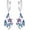 Butterfly Love Flower Earrings, variant on 925 Sterling Silver Drop & Dangle Earrings for Women,Butterfly Dragonfly and Bee|Flower and leaf Earrings, Suitable for Sensitive Ears Fashion Jewelry Gift- Hypoallergenic Earrings