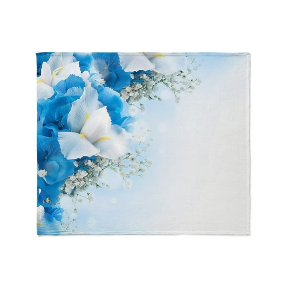 CafePress - Beautiful Floral Throw Blanket - Soft Fleece Throw Blanket, 50"x60" for All Ages