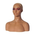 thumbnail image 2 of Cabeza de maniquí de mujer, modelo de exhibición de joyas, soporte multifuncional para exhibición de maquillaje, estilo, gafas, collar, 2 of 9