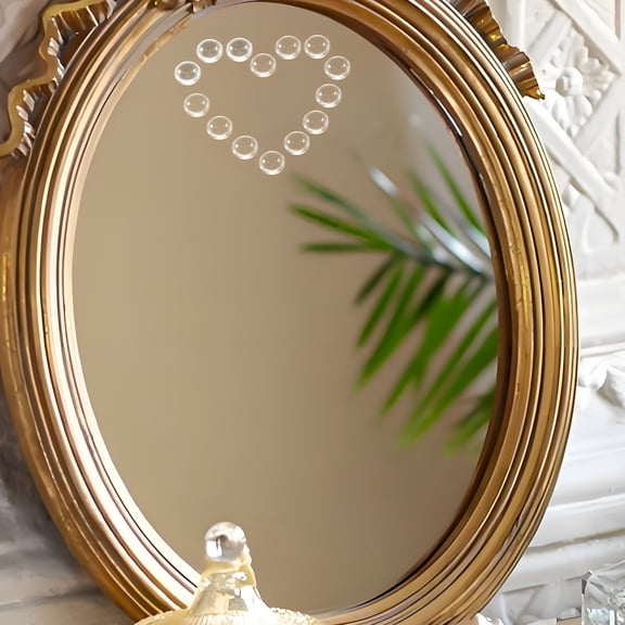 ACDANC 30 PCS Clear Glass Marble Marbles for Vase Filler Transparent