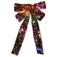 thumbnail image 2 of Hovilon Christmas Tree Bow，LED Ribbon Bows，Christmas Tree Ornaments Tree Topper Christmas Decoration for Home Christmas Tree Wreaths Decoration, 2 of 2