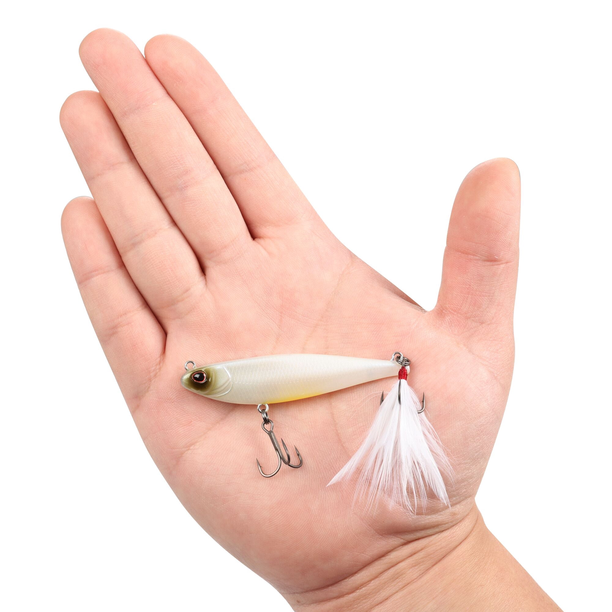 Berkley Doom Stroller Fishing Lure, 2.75 in, French Pearl (1-count)