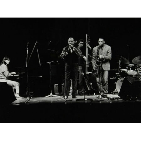 The Jj Johnson Quintet Performing at the Hertfordshire Jazz Festival, St Albans Arena, 4 May 1993 Print Wall Art By Denis