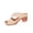 Khaki, variant on Chunky Heels for Women, Square Open Toe Heeled Sandals, Strappy Ankle Strap Shoes for Dress, Party, Prom, Block Low Heel Khaki 37
