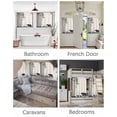 thumbnail image 3 of Abstract Short Blackout Curtains 30 Inch Long Forest Walking Bear Silhouette Natural Scenery Rod Pocket Kitchen Curtains, 2 Panels Thermal Insulated Room Darkening Drapes for Bedroom, 42"W x 30"L, 3 of 5