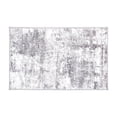 thumbnail image 2 of World Rug Gallery Distressed Abstract Gray 2' x 3' Door Mat, 2 of 7