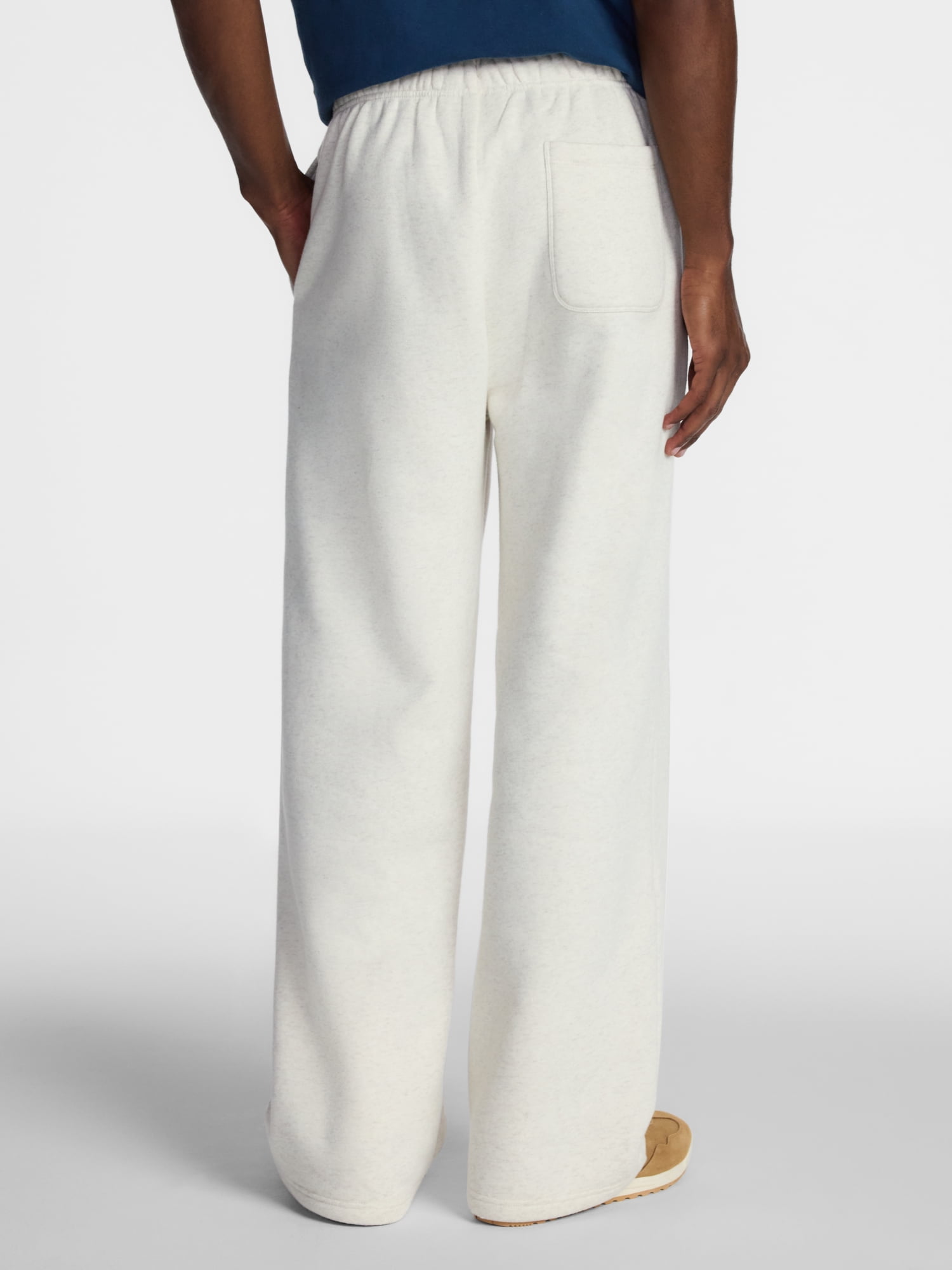 No Boundaries Fleece Open Hem Sweatpants, Men's XS-5XB