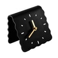 thumbnail image 3 of Fengbin Desk Analog Clock Decorative Non Ticking Tabletop Clock for Bedroom Home Kitchen Black, 3 of 10