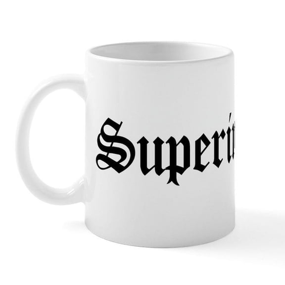 CafePress - Superintendent Mug - 11 oz Ceramic Mug - Novelty Coffee Tea Cup