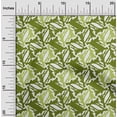 thumbnail image 2 of oneOone Tissu en Rayonne Vert Forêt Abstrait pour Robe Tissu Imprimé au Mètre 56 Pouces de Large, 2 of 4