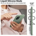 thumbnail image 3 of Shockproof Designed for iPhone 11 Pro Case [Soft Anti-Scratch Microfiber Lining] with Liquid Silicone Phone Case, Drop Protection 5.8 inch Slim Thin Cover, Calke Green, 3 of 14