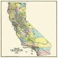 thumbnail image 3 of Thompson 20x20 Black Modern Framed Museum Art Print Titled - California - Thompson 1898, 3 of 5