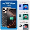 thumbnail image 3 of iPhone 16 Pro Max Holster & Kickstand Case - Black, 3 of 6