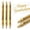 Gold, variant on Acrylic Paint Pens,3 Pack Silver Metallic Dual Tip Markers with Brush Tip and 1.0mm Fine Tip for Rock Painting, Wood, Canvas, Ceramic, Glass and DIY Craft Making(Gray)