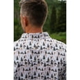 thumbnail image 4 of Burlebo Men's Performance Short Sleeve Button Up Shirt (Campground, Small), 4 of 4