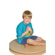 Abilitations Wood MegaSpinner with Carry Handle, 29 Inch