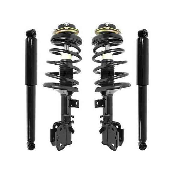 Front and Rear Suspension Strut and Shock Absorber Assembly Kit - Compatible with 1998 - 2001 Nissan Pathfinder 4WD 1999 2000