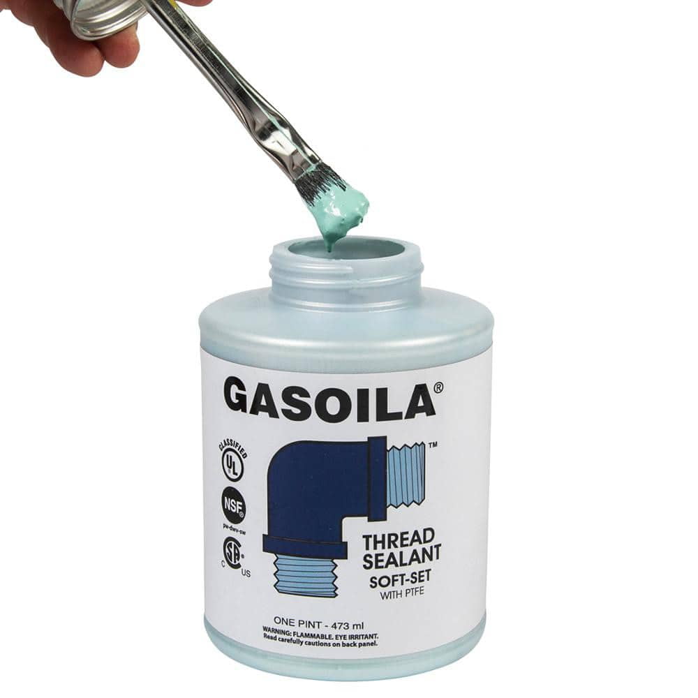 Gasoila SS16 Pipe Thread Sealant Blue & Green, 1 pt Can