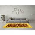 thumbnail image 3 of Ahgly Company Indoor Rectangle Oriental Yellow Traditional Area Rugs, 3' x 5', 3 of 4