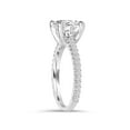 thumbnail image 2 of 2.30CT Diamond (2.00ct center) Engagement Ring 14K White Gold, 2 of 4
