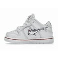 thumbnail image 2 of Nike Toddler's SB Dunk Low Oski Great White Skateboarding Shoes, from StockX, 2 of 5