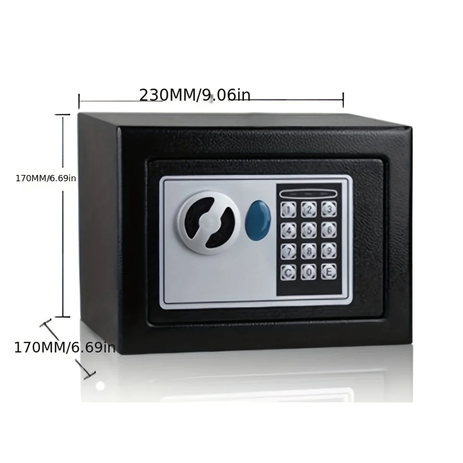 Digital Safe Box Safety Money Gun Electronic Lock Safe Fireproof Safes For Home Strongbox Small Cash Security Lockable Storage ,Fireproof Resistant Insulation