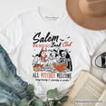 thumbnail image 6 of Salem Book Club Witches T-Shirt, Spooky Halloween Reading Girl Tee, 6 of 6