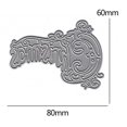 thumbnail image 5 of Cuadros Decorativos Troqueles de corte de acero al carbono Scrapbooking Tarjeta de papel gofrado artesanal (H1246) Ndcxsfigh Nuevos Originales, 5 of 5