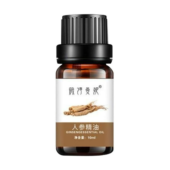 OUTAD 10ml Ginseng Essential Oil Cosmetic Anti-aging Panax Ginseng Root Extract Anti-fatigue And Anti-aging Ginseng Essential Oil
